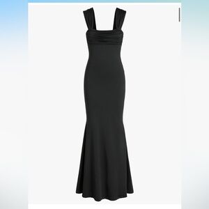 Elegant Black Evening Gown